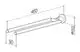 Dornbracht-TARA.-Handtuchhalter-Ausladung 460mm-platin, 83210892-08 Galeriebild 3